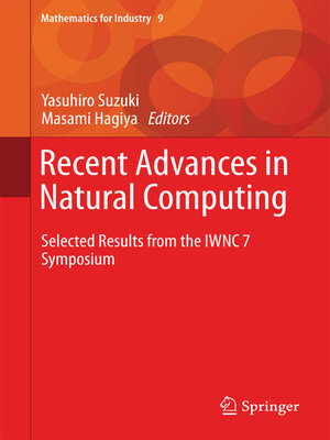 cover image of Recent Advances in Natural Computing